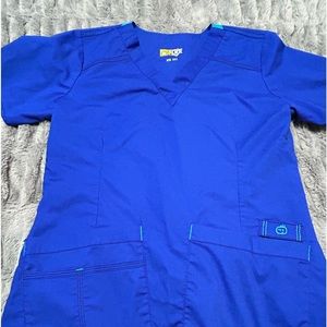 XS WONDER WINK FLEX WOMENS SCRUB TOP